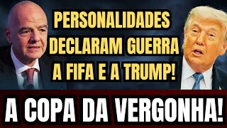 REVIRAVOLTA MUNDIAL: PERSONALIDADES PEDEM O FIM DA COPA EM DURA RESPOSTA A DONALD TRUMP!