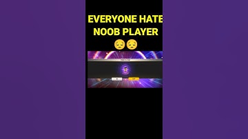 EVERY NOOB PLAYER LIFE😔😔🥺🥺 | #shorts #nooblife #freefirenooblife