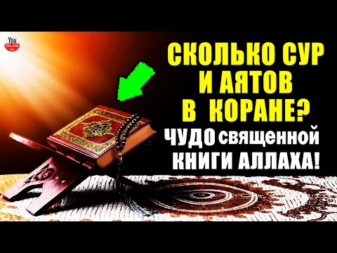 ЧУДО СВЯЩЕННОЙ КНИГИ АЛЛАХА! СКОЛЬКО СУР И АЯТОВ В СВЯЩЕННОМ КОРАНЕ? КОРАН