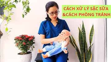 XỬ LÝ SẶC SỮA Ở TRẺ VÀ CÁCH PHÒNG TRÁNH-How to Handle Milk Aspiration in Babies and Prevent It.