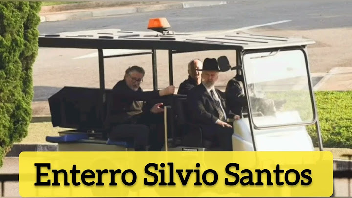 VELÓRIO E ENTERRO APRESENTADOR SILVIO SANTOS