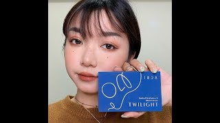 【實測影片-大地栗棕色】1028 美不勝收限量眼頰盤