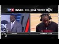 Kawhi Leonard Postgame Interview With Inside the NBA Crew - Warriors vs Clippers | March 11, 2021