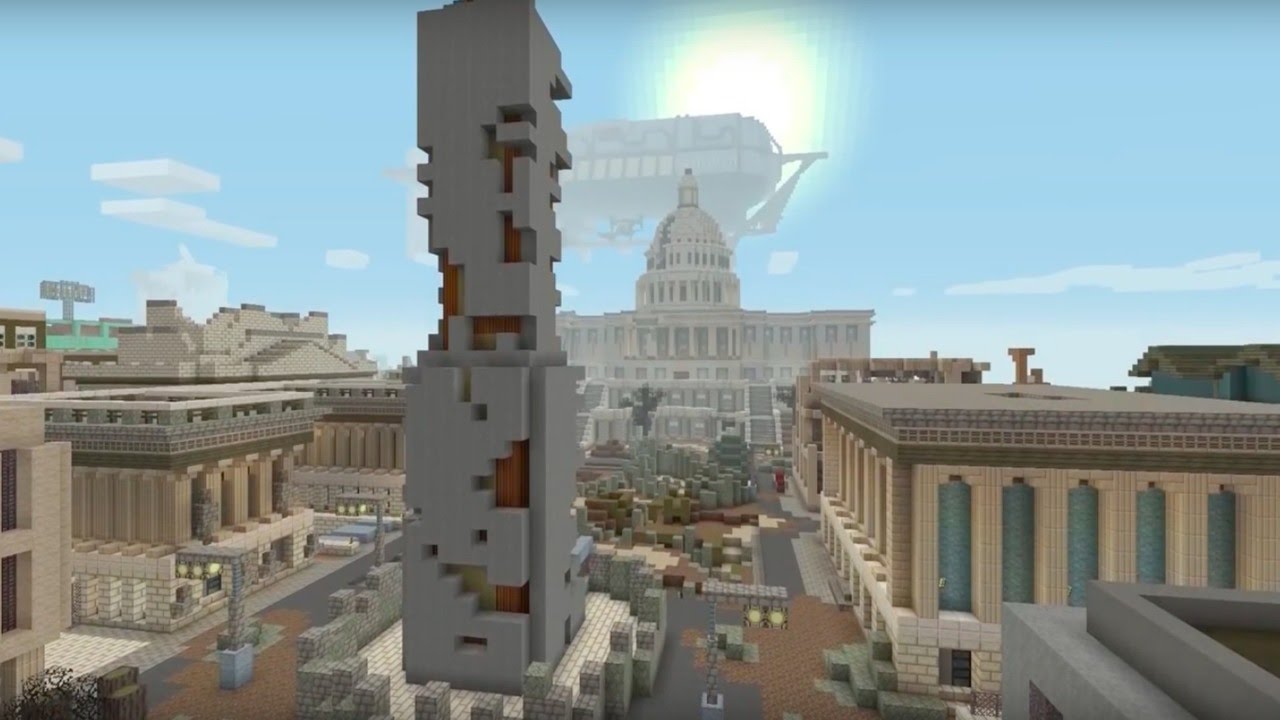 Minecraft Official Fallout Mash-Up Trailer