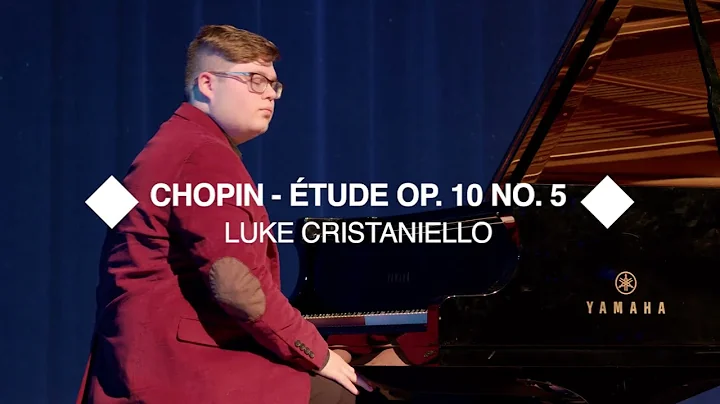 Chopin | tude Op. 10 No. 5 | Luke Cristaniello