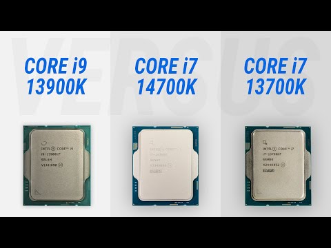 Core i7-14700K vs Core i7-13700K vs Core i9-13900K w/ RTX 4090