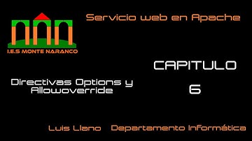 Cap6. Apache. Options, htaccess y allowoverride