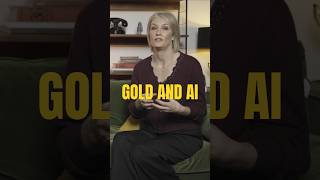 How much gold was used for AI in 2025?