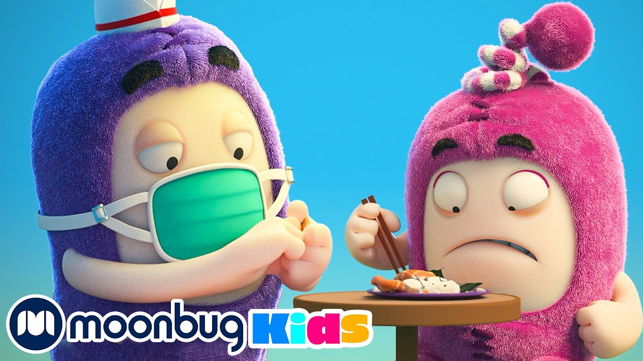 🧼 HIGIENE!!! 🧼| 1 HORA DE ODDBODS BRASIL | Moonbug Kids em Português | Desenhos Animados Infantis