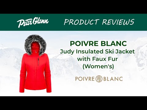 Poivre Blanc Judy Insulated Ski Jacket with Faux Fur Review 