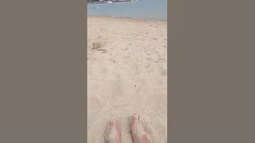 #Sand #shorts #beach #relaxing  #fhannyofwcorner  #feet