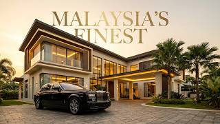 Music by Han Dara. Inside a Luxury Dream Home in Johor Bahru, Malaysia 🇲🇾 | 4K Tour
