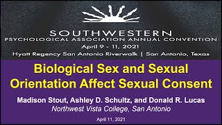 Biological Sex And Sexual Orientation Affect Sexual Consent Swpa 2021