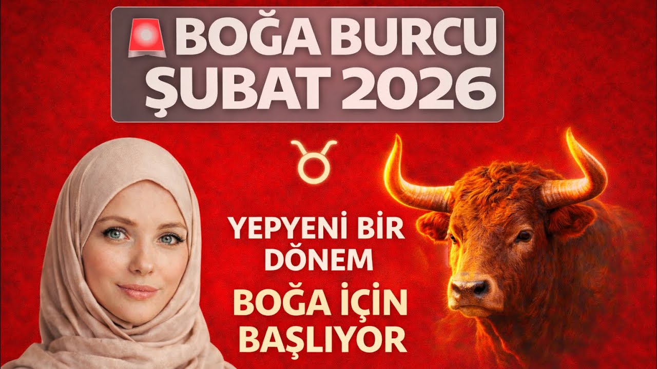 🔥♉ BOĞA BURCU ŞUBAT 2026! YEPYENİ BİR DÖNEM BAŞLIYOR! BU AY ÇOK KRİTİK !!!