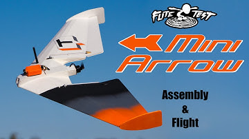 Flite Test Mini Arrow - Build & Fly