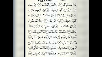 سورة التكوير |هيثم الدخين