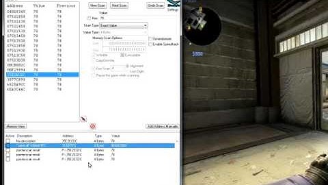 Pointer scan result to base address.