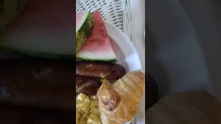 Breakfast on the road