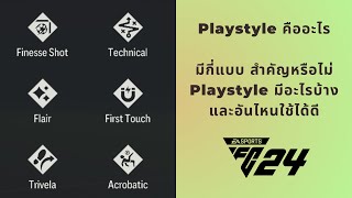 EAFC24 - Playstyle คืออะไร มีกี่แบบ และสำคัญหรือไม่