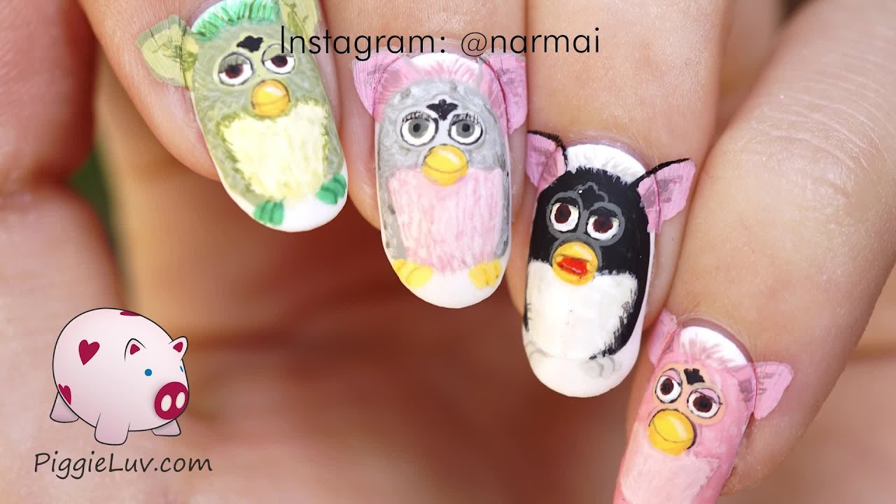 Nail artist's pictures - Kressalek Anikó - angry birds Zsaninak - Gel nail  pictures