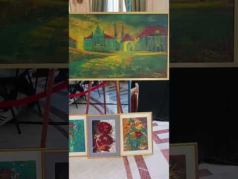 Arta și Medicina se întâlnesc la Sinaia 🎨🏛️ #shorts