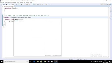 Core Java Interview Question - Does JVM creates object of main class in Java