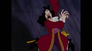 Peter Pan (1953) - Hook is chased out of the cave