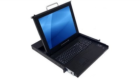 KD9170N - 17" 1U High Monitor Keyboard Drawer with Stereo Speaker