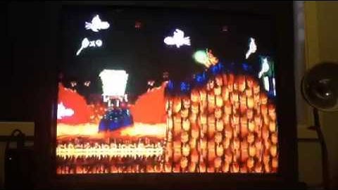 SpongeBob Supersponge PS1 Lava Fields