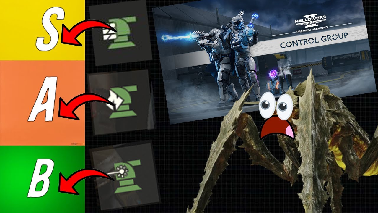 UPDATED Sentry Tier List Against the Terminid Faction | Helldivers 2 ...