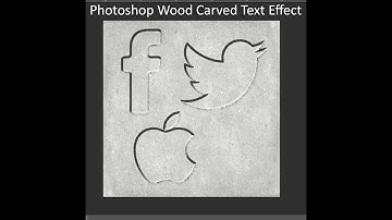 How to Carve Wooden Chiseled Effect in Adobe Photoshop Tiles Emboss Editing