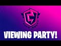 🔴 EU FNCS Grand Finals Viewing Party [PG-13]