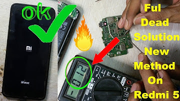 How To Repair Full Dead Android Mobile Problem Solution / Tested On Dead Mi Redmi 5A Problem