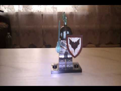 Обзор на лего минифигурки серия 19 71025 призрачный рыцарь - YouTube