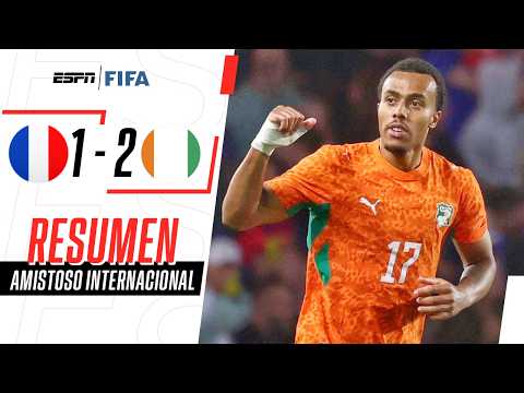 En amistoso: Francia perdió 2-1 ante Costa de Marfil antes de su estreno en el Mundial [FOTOS Y VIDEOS]