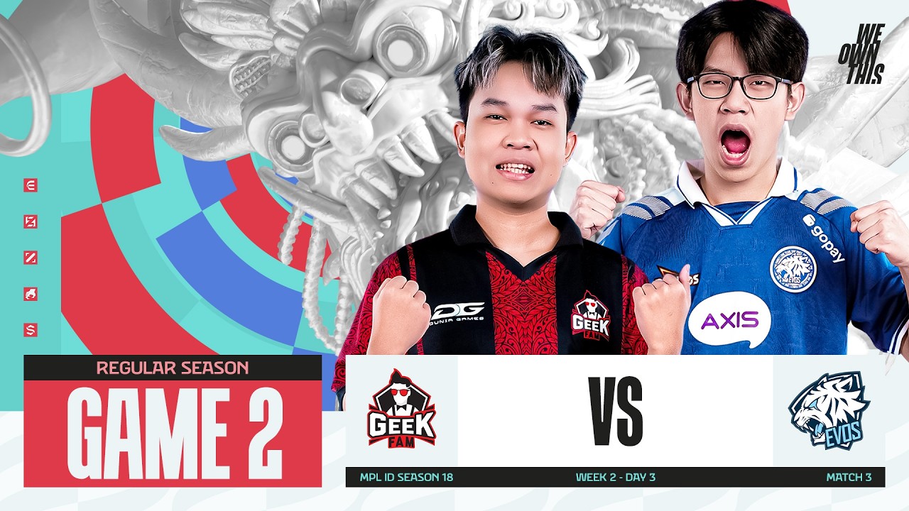 GEEK vs EVOS | Regular Season Week 2 Day 2 | Game 2 | #MPLIDS18