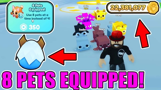 Bubble on X: Super Magnet Gamepass! Desc: Collect orbs and lootbags, from  anywhere! Price: 400 Robux #PetSimulatorX Link:    / X