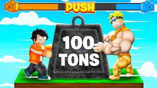 Becoming The Strongest In Roblox PUSH Simulator !!!