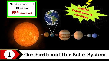 Our Earth and Our Solar System | lesson 1 | Environmental Studies | 5th standard