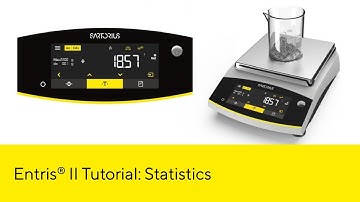 Entris® II Essential Line Lab Balance: Statistics