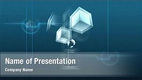 Global Technology PowerPoint Video Template Backgrounds - DigitalOfficePro #01024V