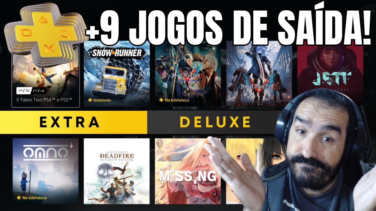 PS Plus Extra e Deluxe: Sony confirma os jogos que chegam ao catálogo em  outubro de 2023 