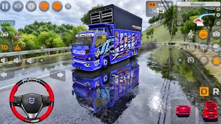 Truk Oleng Canter Perjalanan Narik Muatan Kejar Setoran l Mod Bus Simulator Indonesia screenshot 1