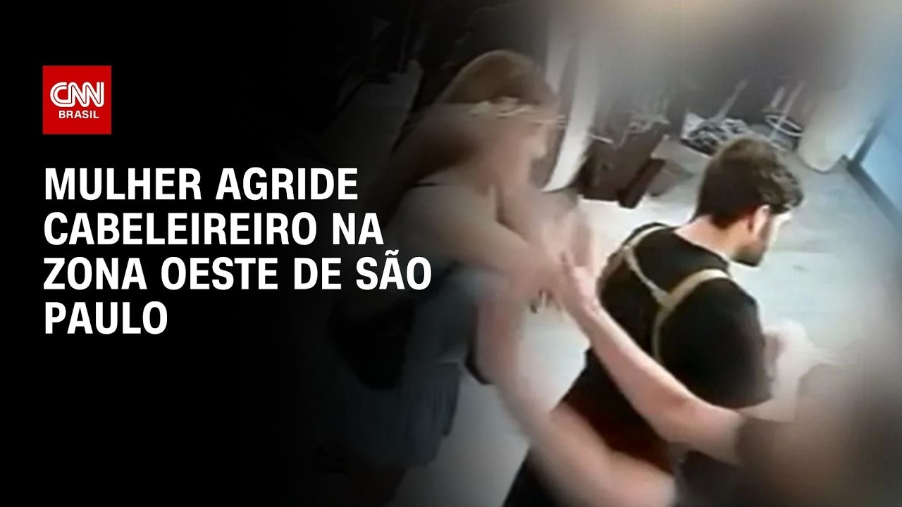 Mulher agride cabeleireiro por insatisfação do serviço | CNN 360°
