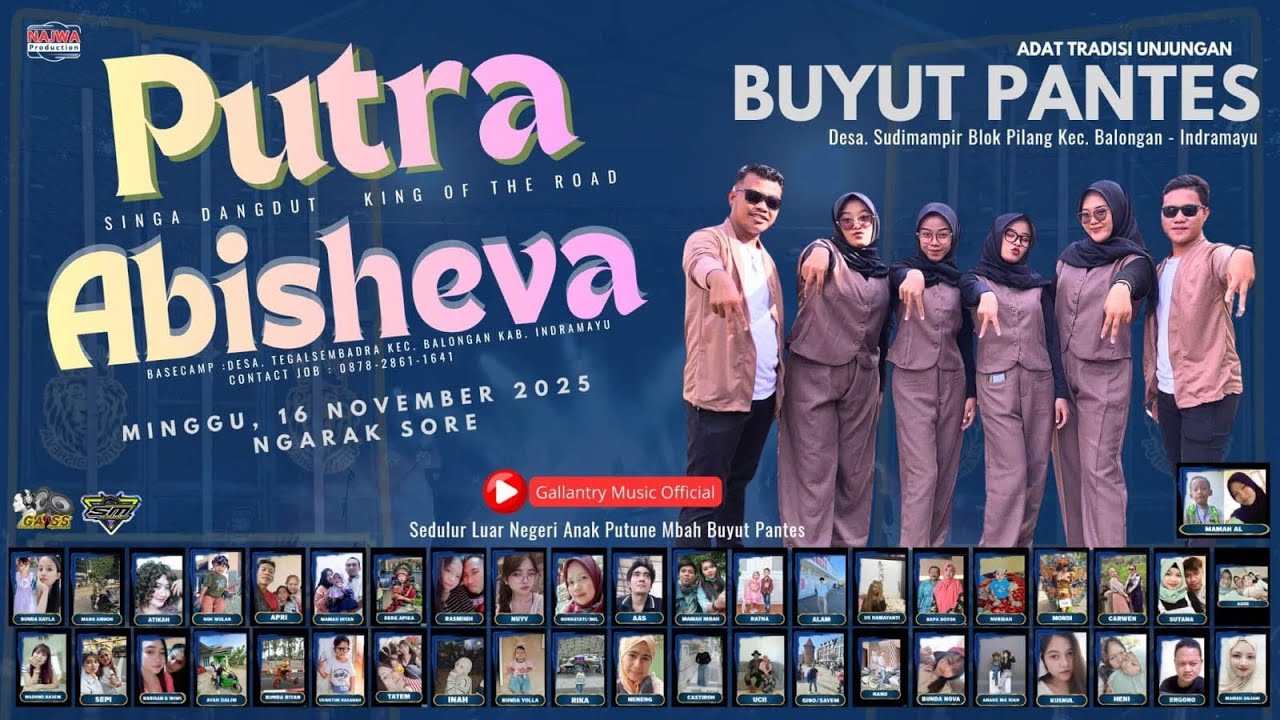 🔴LIVE | PUTRA ABISHEVA | UNJUNGAN MBAH BUYUT PANTES | SUDIMAMPIR 16 NOVEMBER 2025