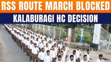 Hooggerechtshof van Karnataka weigert RSS-vergunning voor mars op Chittapur-route | News9