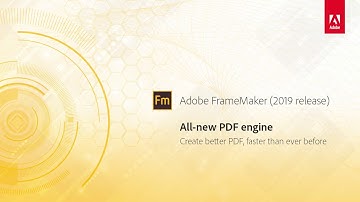 All-new PDF Engine – Adobe FrameMaker (2019 release)
