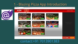 Blazor Tutorial || #1 - Introduction of Blazing Pizza App screenshot 5