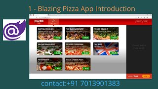 Blazor Tutorial || #1 - Introduction of Blazing Pizza App