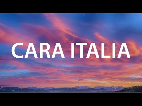 GHALI - CARA ITALIA (LYRICS)